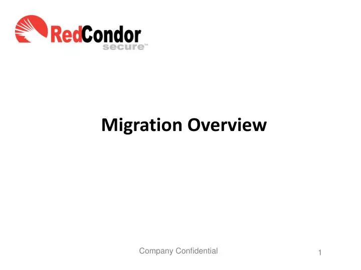 migration overview