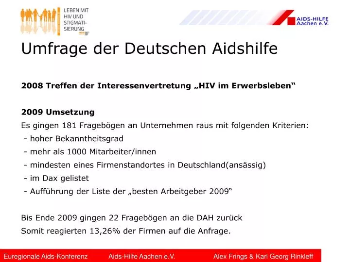 umfrage der deutschen aidshilfe