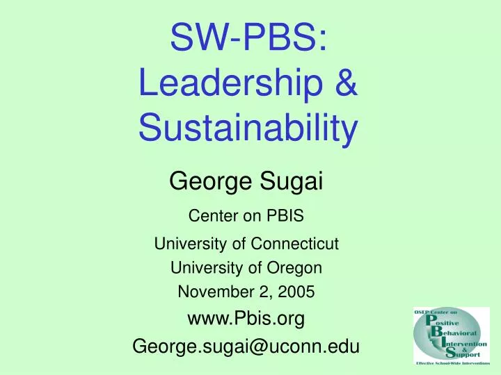 sw pbs leadership sustainability