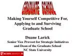 GRADUATE SCHOOL - slide 1