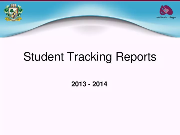 student tracking reports