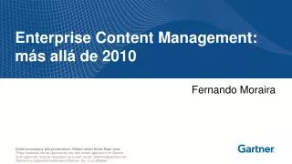 enterprise content management m s all de 2010
