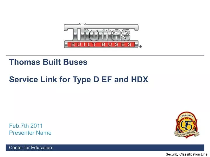 thomas built buses service link for type d ef and hdx