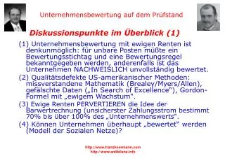 diskussionspunkte im berblick 1
