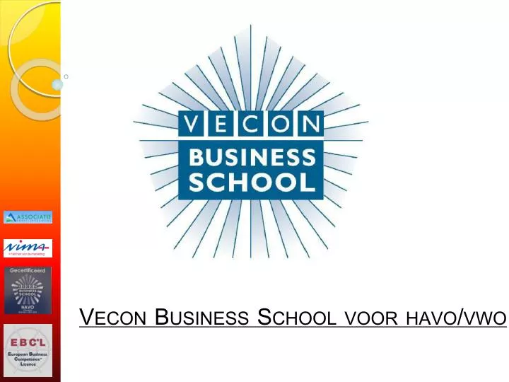 vecon business school voor havo vwo