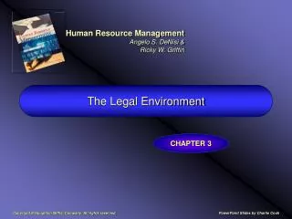 The Legal Environment