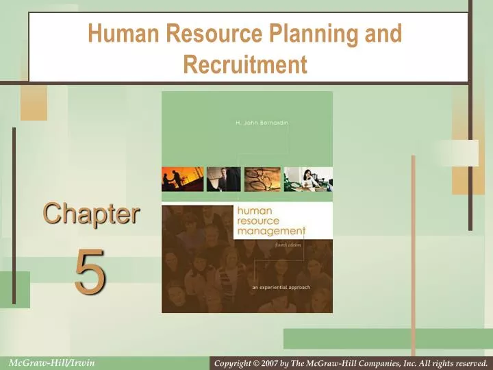 human resource planning and recruitment