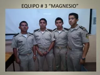 equipo 3 magnesio