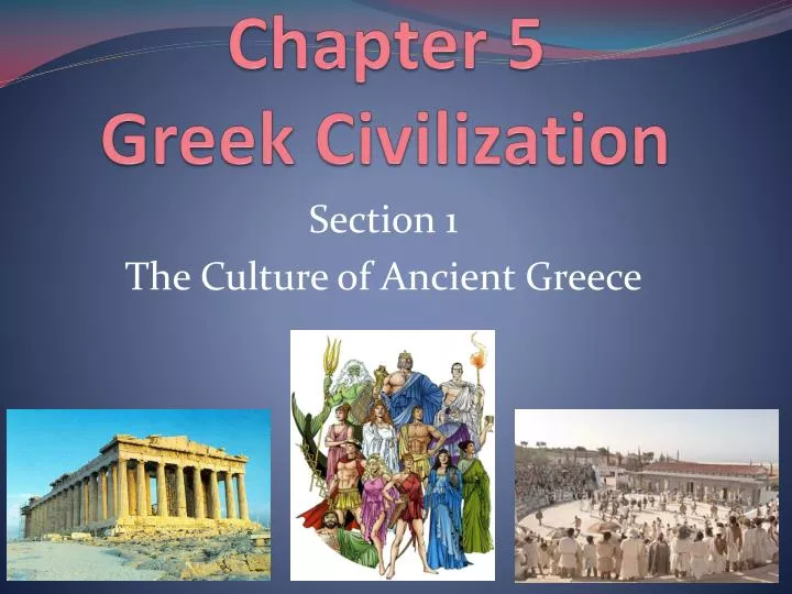 chapter 5 greek civilization