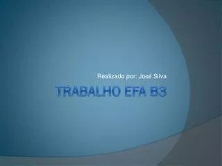 realizado por jos silva