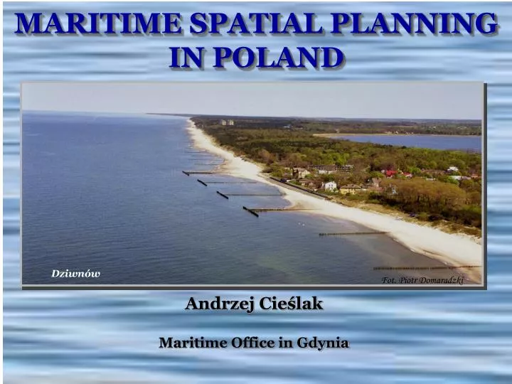 maritime spatial planning in poland