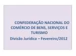 CONFEDERAÇÃO NACIONAL DO COMÉRCIO DE BENS, SERVIÇOS E TURISMO - slide 1
