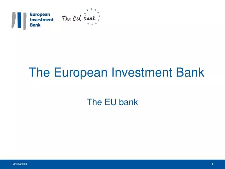 the european investment bank