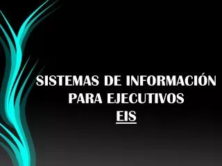 sistemas de informaci n para ejecutivos eis