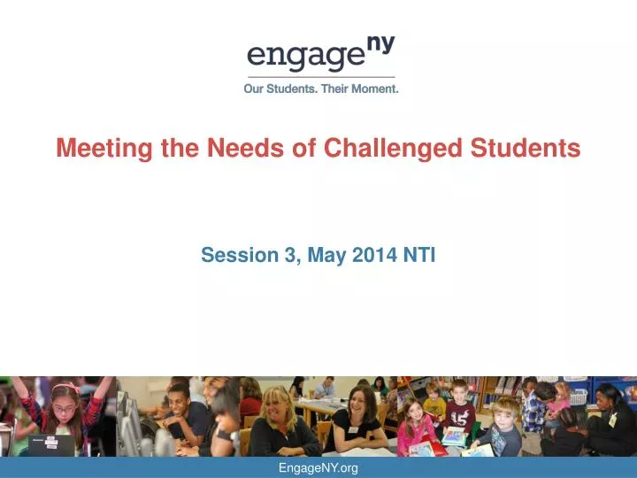 meeting the needs of challenged students
