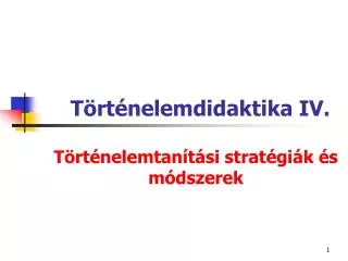 t rt nelemdidaktika iv