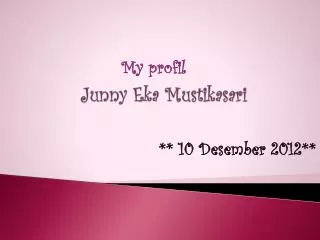 junny eka mustikasari