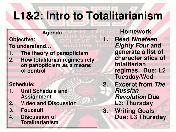 l1 2 intro to totalitarianism