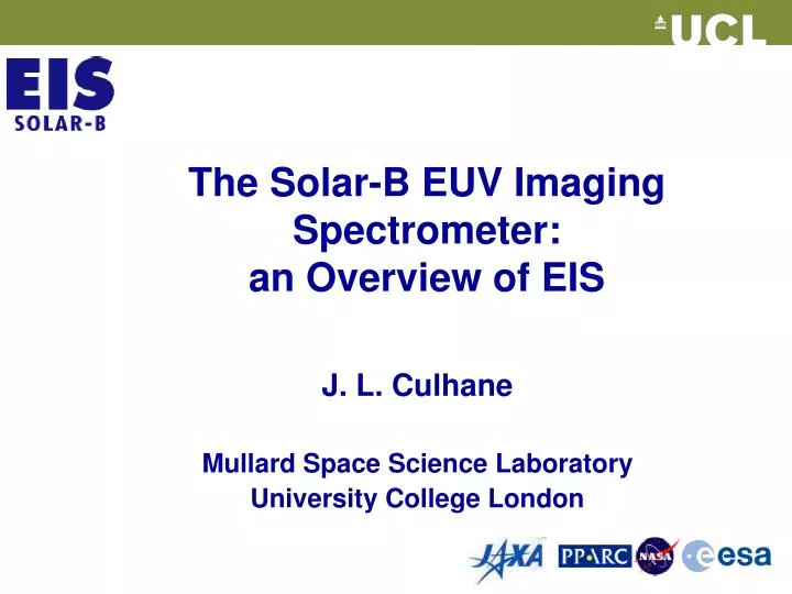 the solar b euv imaging spectrometer an overview of eis