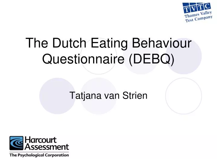 the dutch eating behaviour questionnaire debq