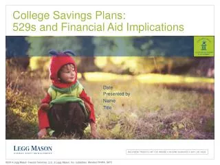 College Savings Plans: 529s and Financial Aid Implications