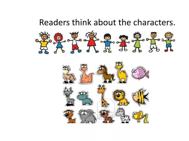 readers think about the characters