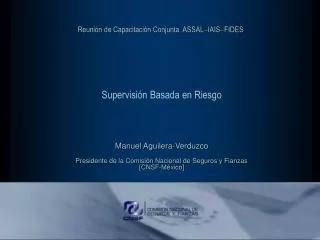supervisi n basada en riesgo