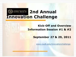 2nd Annual Innovation Challenge
