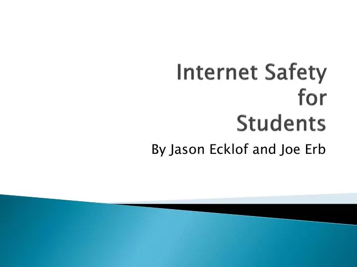 internet safety for students