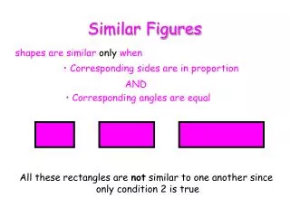 Similar Figures