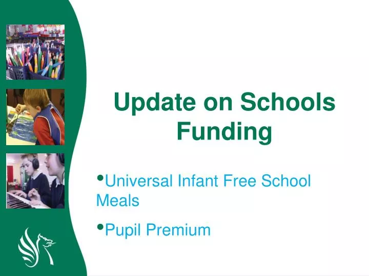 universal infant free school meals pupil premium
