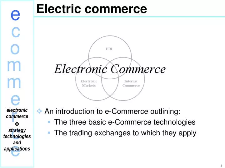 electric commerce