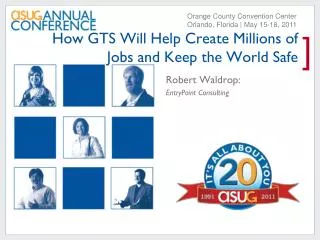 How GTS Will Help Create Millions of Jobs and Keep the World Safe