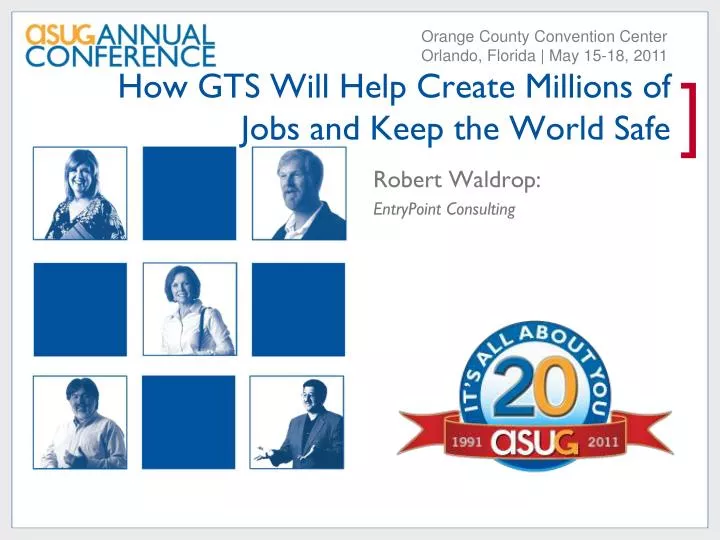how gts will help create millions of jobs and keep the world safe