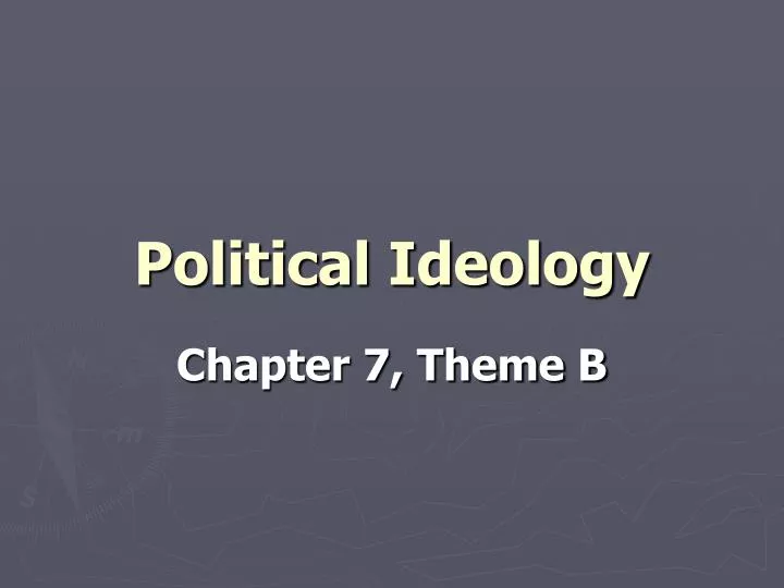 political ideology