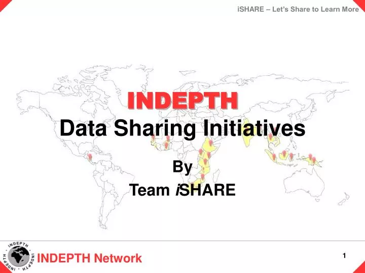 indepth data sharing initiatives