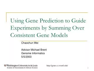 Using Gene Prediction to Guide Experiments by Summing Over Consistent Gene Models