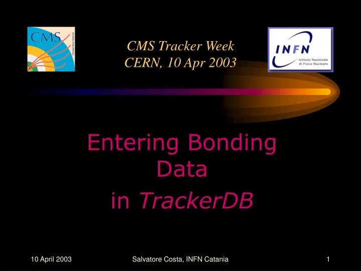 cms tracker week cern 10 apr 2003