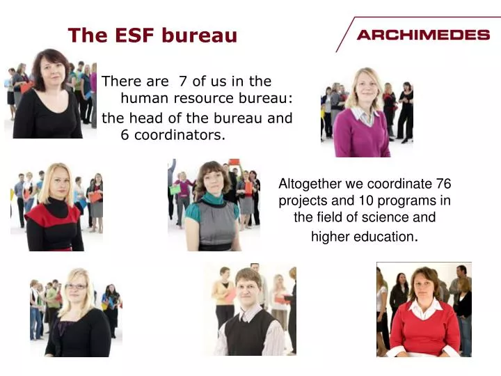the esf bureau