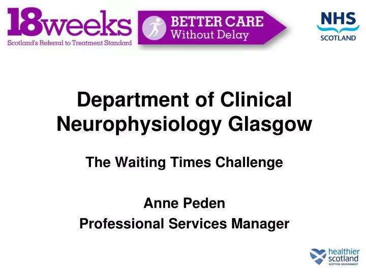 department of clinical neurophysiology glasgow