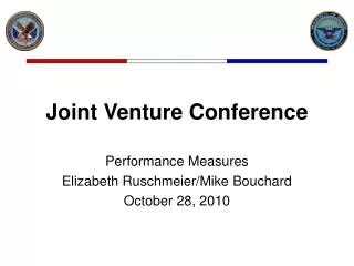 Joint Venture Conference
