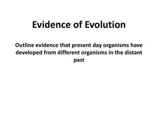 Fossils can be placed in a time sequence to see patterns