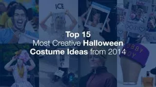 Top 15 Most Creative Halloween Costume Ideas for 2015