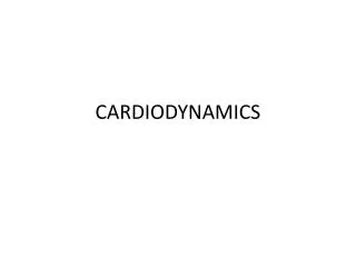 cardiodynamics