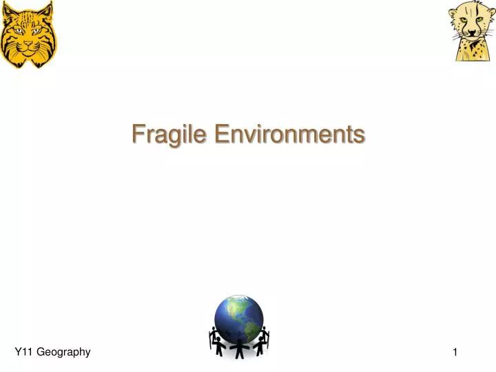 fragile environments