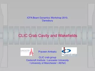 CLIC Crab Cavity and Wakefields