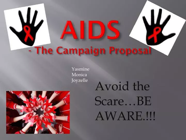 aids the campaign proposal