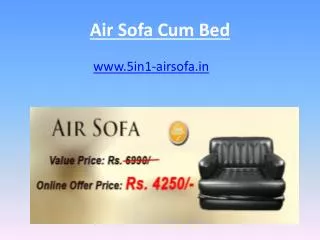 Air Sofa Cum Bed, 5 in 1 air sofa