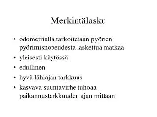 merkint lasku