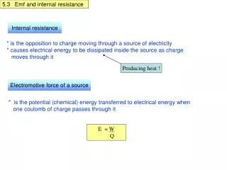 * is the opposition to charge moving through a source of electricity